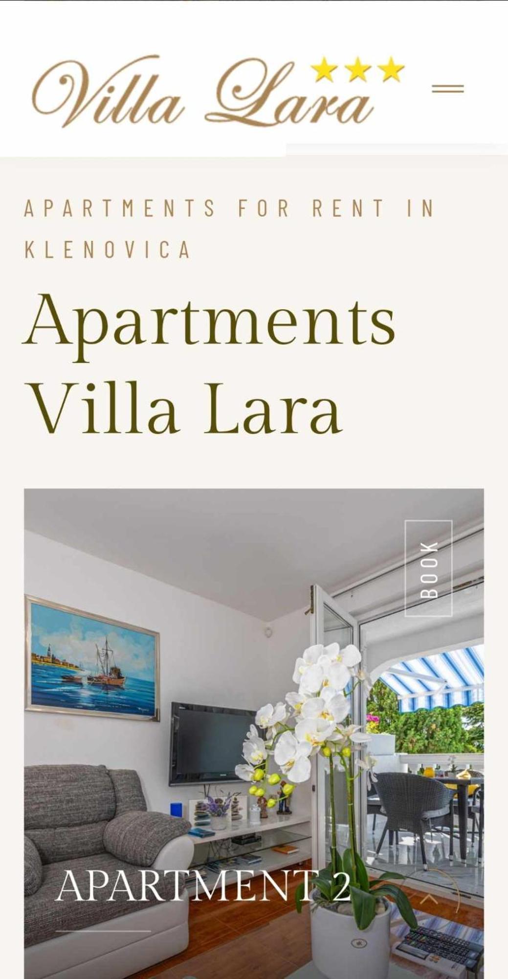 Villa Lara クレノヴィツァ エクステリア 写真